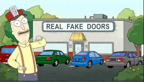 Rick &amp; Morty: Real Fake Doors